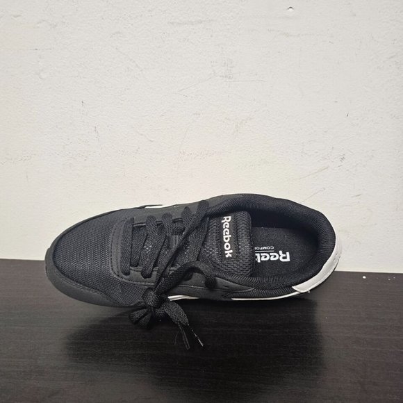 Reebok Classic Lace-Up Sneakers Jogger Size 5 W Black / White New in Box! - Picture 8 of 9
